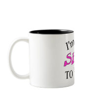 Sexy 40 (pink) mugs