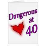 Sexy 40th Birthday Gift Idea cards