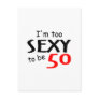 Sexy 50 postcards