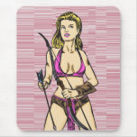 Sexy Amazon Woman mousepads