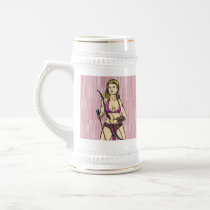 Sexy Amazon Woman Coffee Mugs