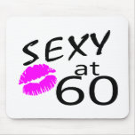 Sexy at 60 (Pink Kiss) Mouse Pad