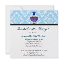 Sexy Baby Blue Cute Bachelorette Party