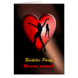 Sexy Bachelor Party Invitation Card