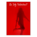 Sexy be my valentine card