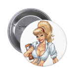Sexy Blonde School Girl Pin-up by Al Rio