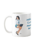 Sexy Business Woman 2 Customisable Mug by Al Rio