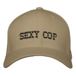 Sexy Cop embroidered hats