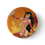 Sexy Devil Girl Customisable Pinup by Al Rio buttons