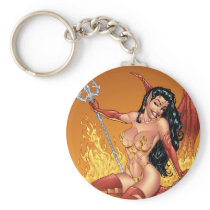 Sexy Devil Girl Customisable Pinup by Al Rio