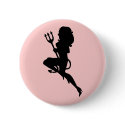 Sexy Devil Silhouette Pin buttons