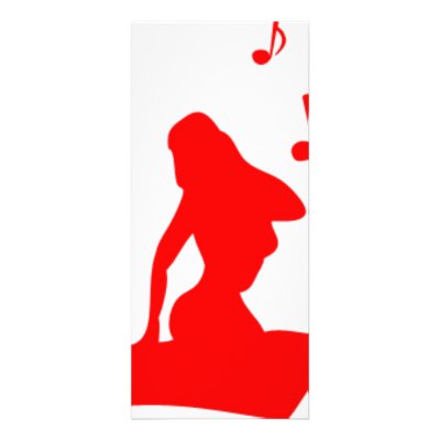 Sexy DJ Customized Rack Card by pollop