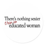 Sexy Educated Women stickers
