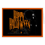 Sexy Evil Witch & Devils Happy Halloween cards