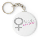Sexy Geek Keychain