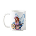 Sexy Guitar Red Head Customisable Mug by Al Rio