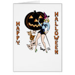 Sexy Halloween Witch cards