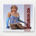 Sexy Hot Girls - Virtual Girls 3D Mouse Pad mousepads
