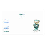 sexy in scrubs surgeon business card business cards