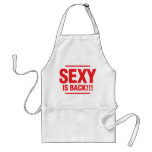 Sexy Is Back - Red aprons
