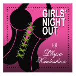 Sexy Lace Up Corset Girls Night Out Lingerie Party Invite