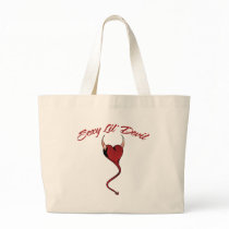 Sexy Lil' Devil Canvas Bags