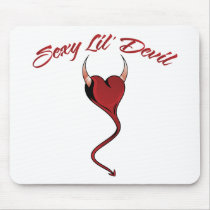 Sexy Lil' Devil Mouse Mats