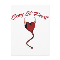 Sexy Lil' Devil Post Card