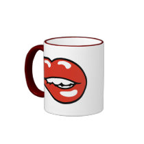 Sexy Lower Lip Bite Coffee Mug