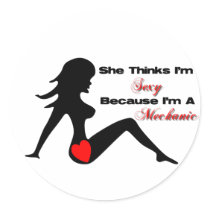 Sexy Mechanic Stickers