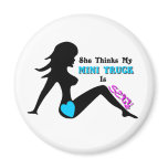 Sexy Mini Truck Magnet