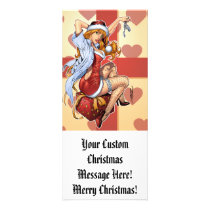 Sexy Ms Claus Santa's Wife Red Head by Al Rio