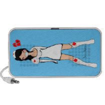 Sexy Nurse Akako Doodle Speaker