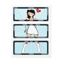 Sexy Nurse Akako Postcard