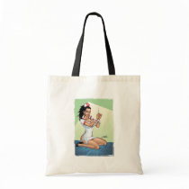 Sexy Nurse with Dreadlocks Giving You A Shot Canvas Bags