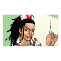 Sexy Nurse with Dreadlocks Giving You A Shot