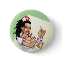 Sexy Nurse with Dreadlocks Giving You A Shot