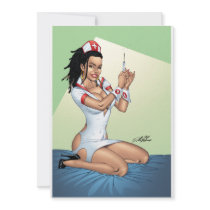 Sexy Nurse with Dreadlocks Giving You A Shot