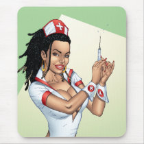 Sexy Nurse with Dreadlocks Giving You A Shot