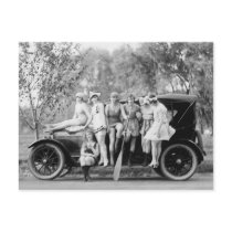 Sexy on Wheels, 1920s Post Card