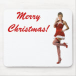 Sexy Palin Christmas(t shirt, xmas cards, buttons) mousepads