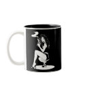 Sexy Pin-Up Girl with Gun mugs