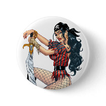 Sexy Pirate Pin-up Girl Customisable by Al Rio