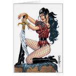 Sexy Pirate Pin-up Girl Customisable by Al Rio cards