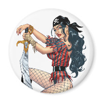 Sexy Pirate Pin-up Girl Customisable by Al Rio