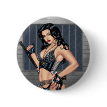 Sexy Police Girl In Lingerie with Night Stick buttons