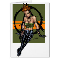 Sexy Punk Alternative Girl Pinup by Al Rio
