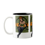 Sexy Punk Alternative Girl Pinup by Al Rio mugs