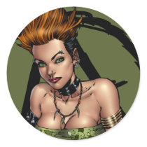 Sexy Punk Alternative Girl Pinup by Al Rio