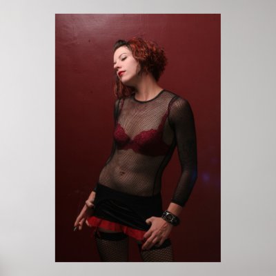 sexy punk girl posters by superdawn